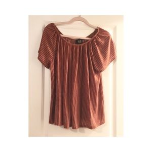 Burnt Orange Blouse